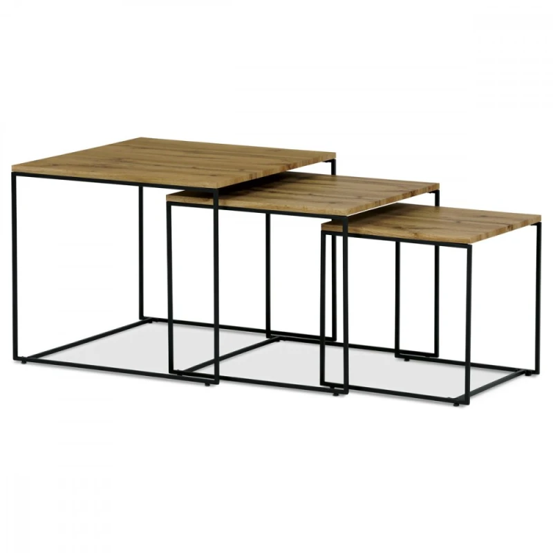 Konferenčný stolík 3 ks AF-3008 Autronic Dub