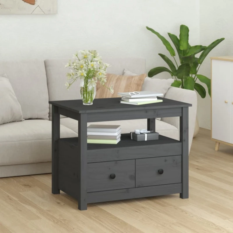 Konferenčný stolík Dekorhome Sivá