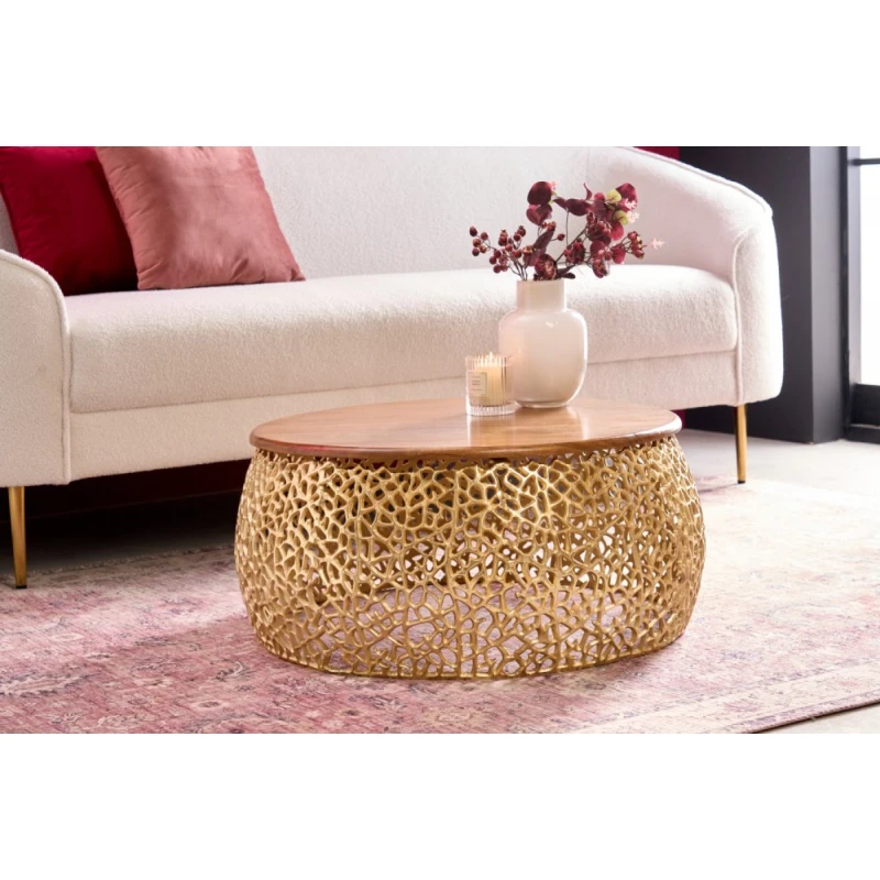 Konferenčný stolík ESUS 75 cm Dekorhome Akácia