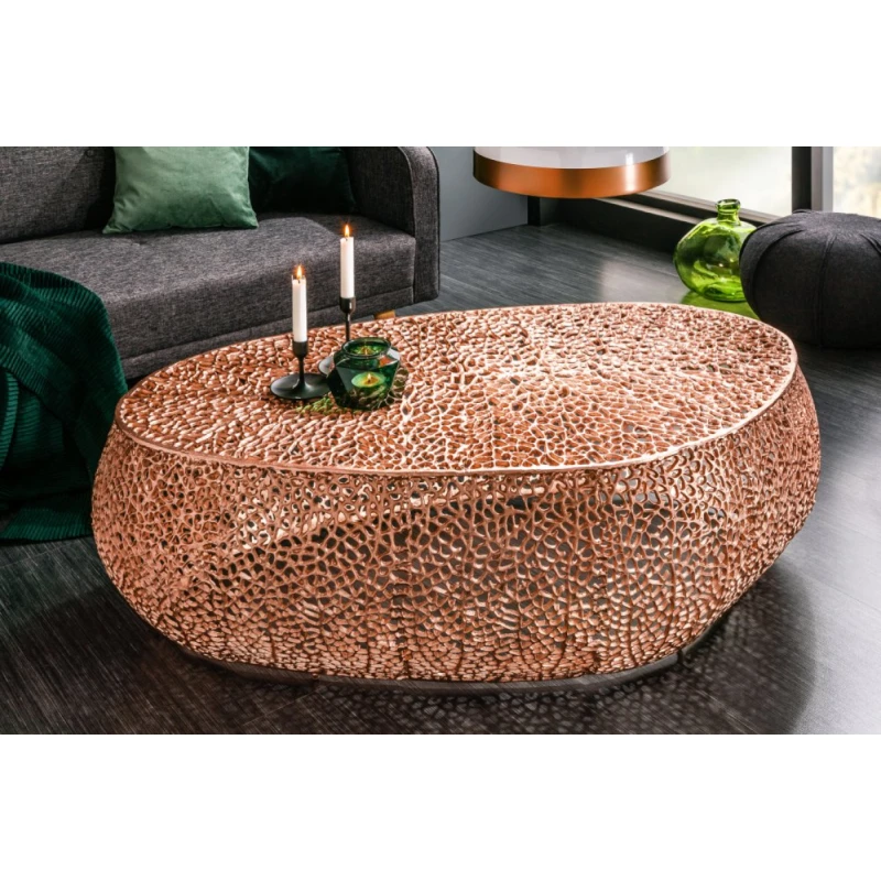 Konferenčný stolík ESUS Dekorhome Medená