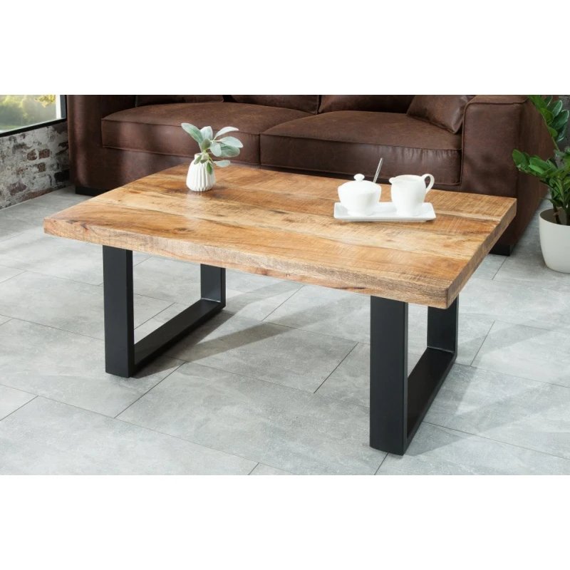 Konferenčný stolík THOR Dekorhome Prírodné drevo