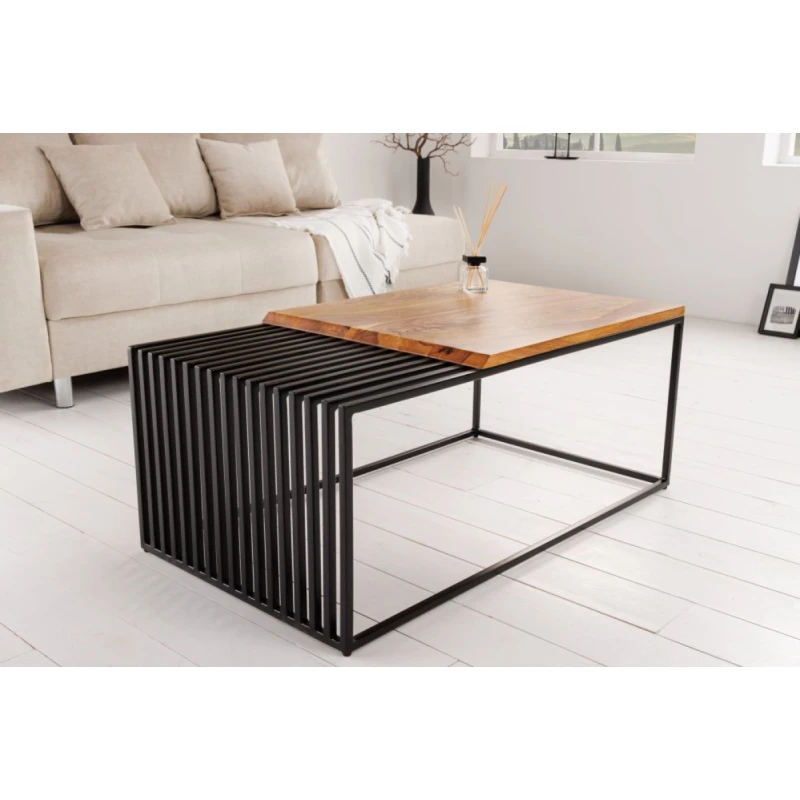 Konferenčný stolík XANTHOS Dekorhome Sheeshamové drevo