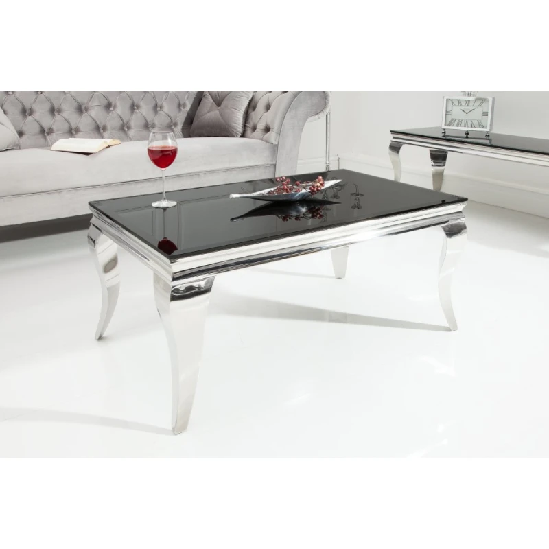 Konferenčný stolík ZETHOS Dekorhome Čierna