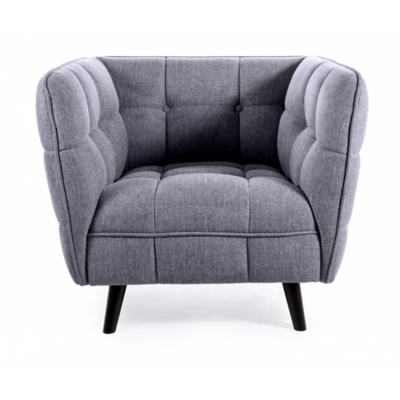 Křeslo CASTELLO 1 BREGO Signal Sivá