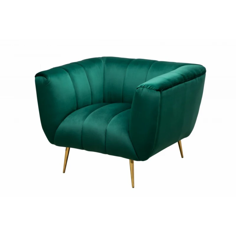 Kreslo DAFNE Dekorhome Smaragdová