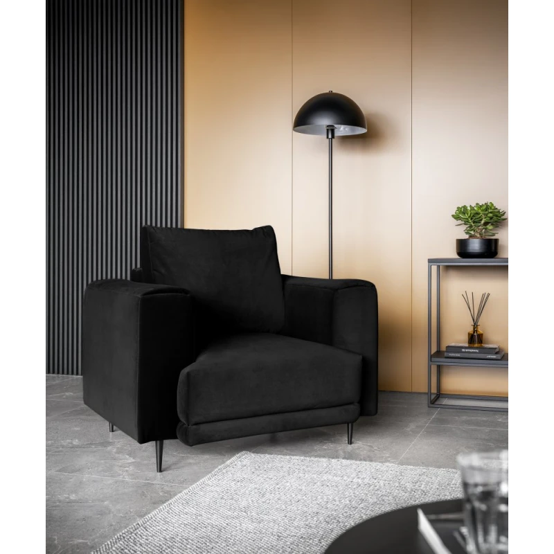 Kreslo DALIA Eltap Lukso 10 - čierna