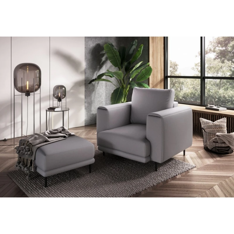 Kreslo DALIA Eltap Nube 03 - sivá