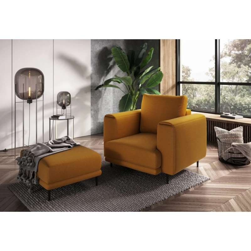 Kreslo DALIA Eltap Nube 45 - žltá