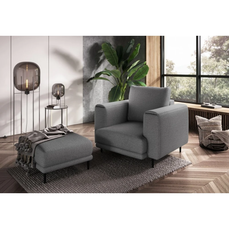 Kreslo DALIA Eltap Poco 04 - sivá