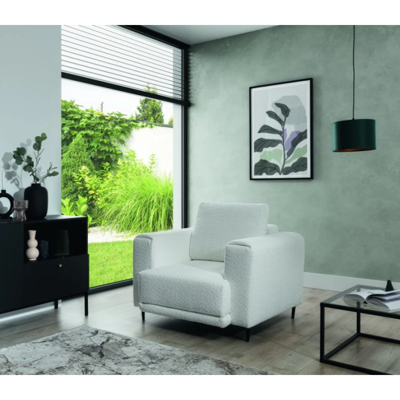 Kreslo DALIA Eltap Royal 01 - krémová