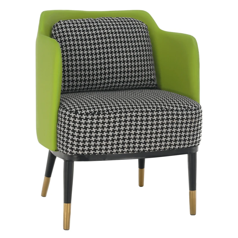 Kreslo EZECHIEL Svetlozelená