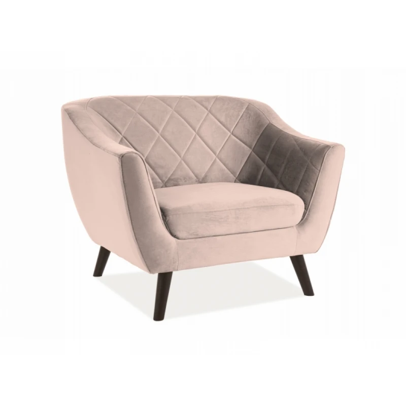 Kreslo MOLLY VELVET 1 Signal Béžová