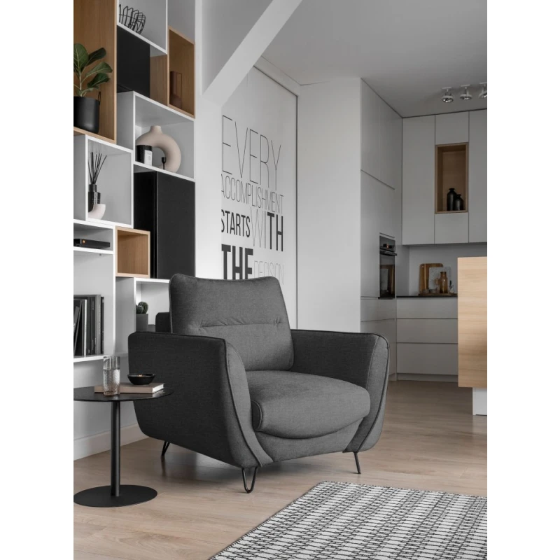 Kreslo SILVA Eltap Nube 06 - tmavosivá