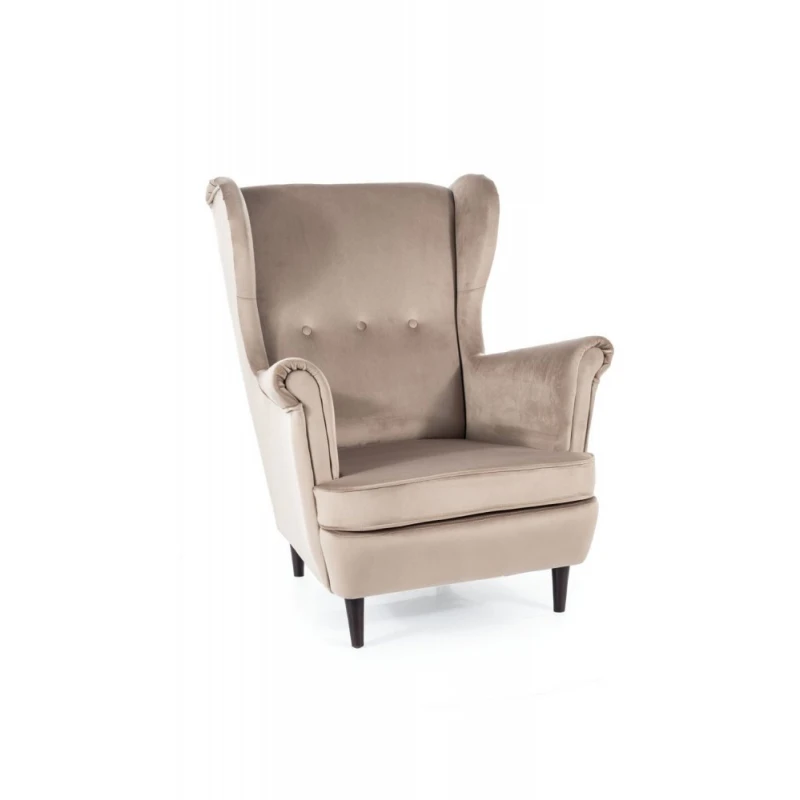 Kreslo ušiak LORD Signal Béžová