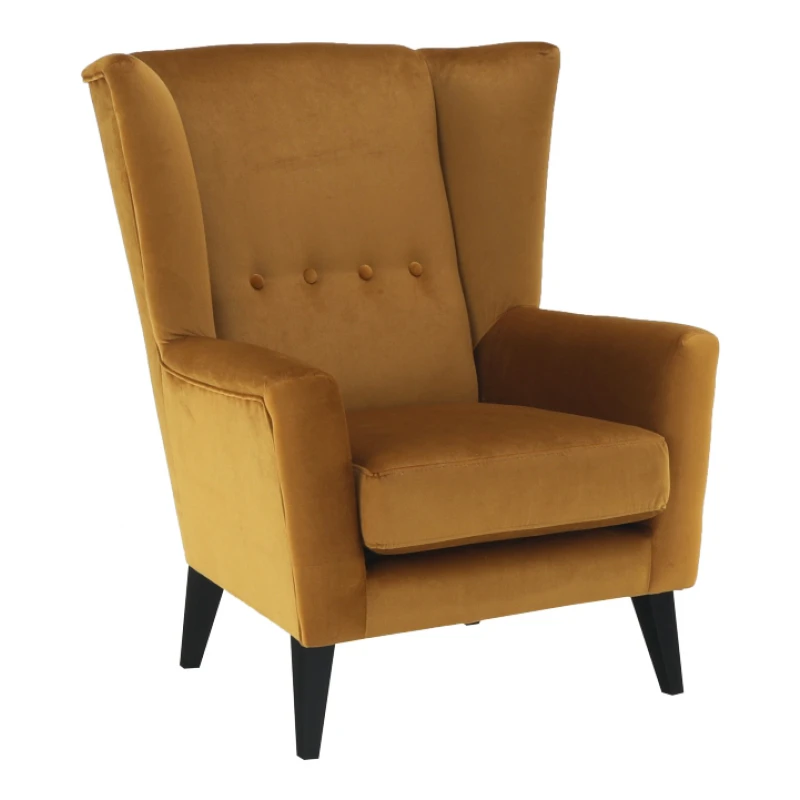 Kreslo ušiak RODEZA Tempo Kondela Medená