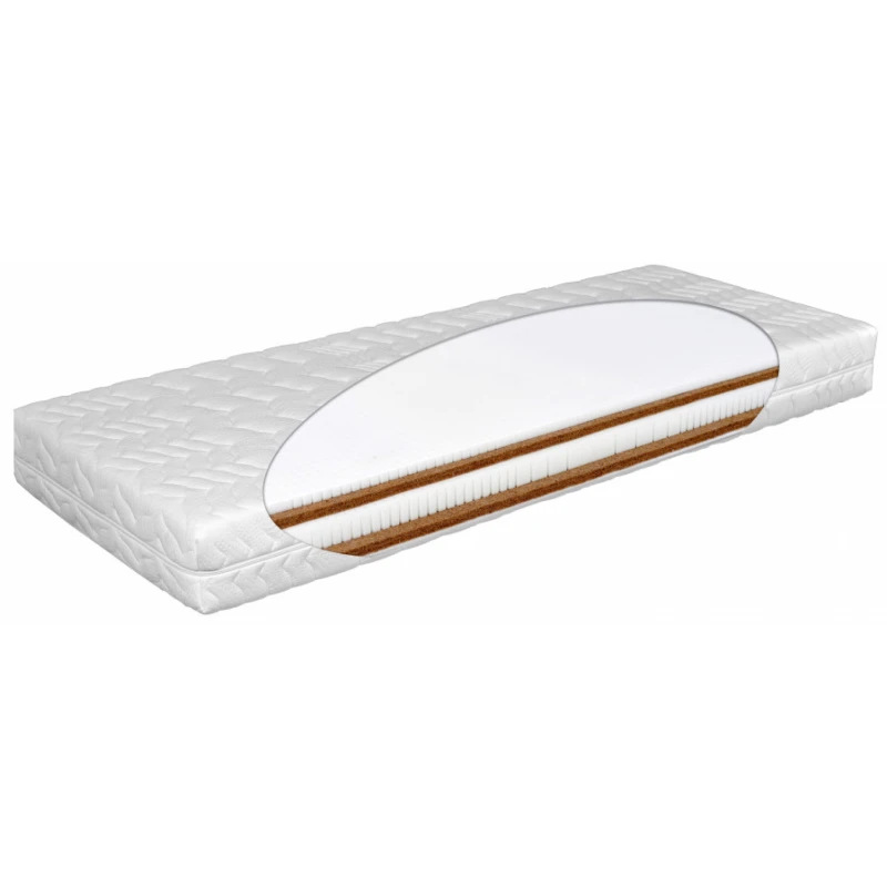 Matratex Matrac AIRYLATTEX DUO Rozmer: 100 x 200 cm, Tvrdosť: Tvrdosť T4