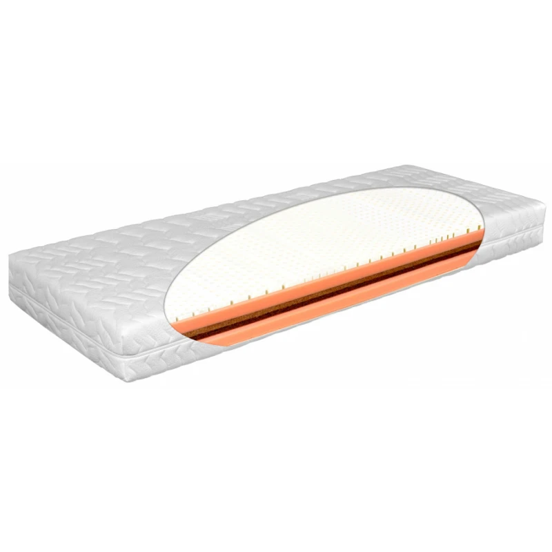 Matratex Matrac Latex Zone Rozmer: 100 x 200 cm, Tvrdosť: Tvrdosť T4