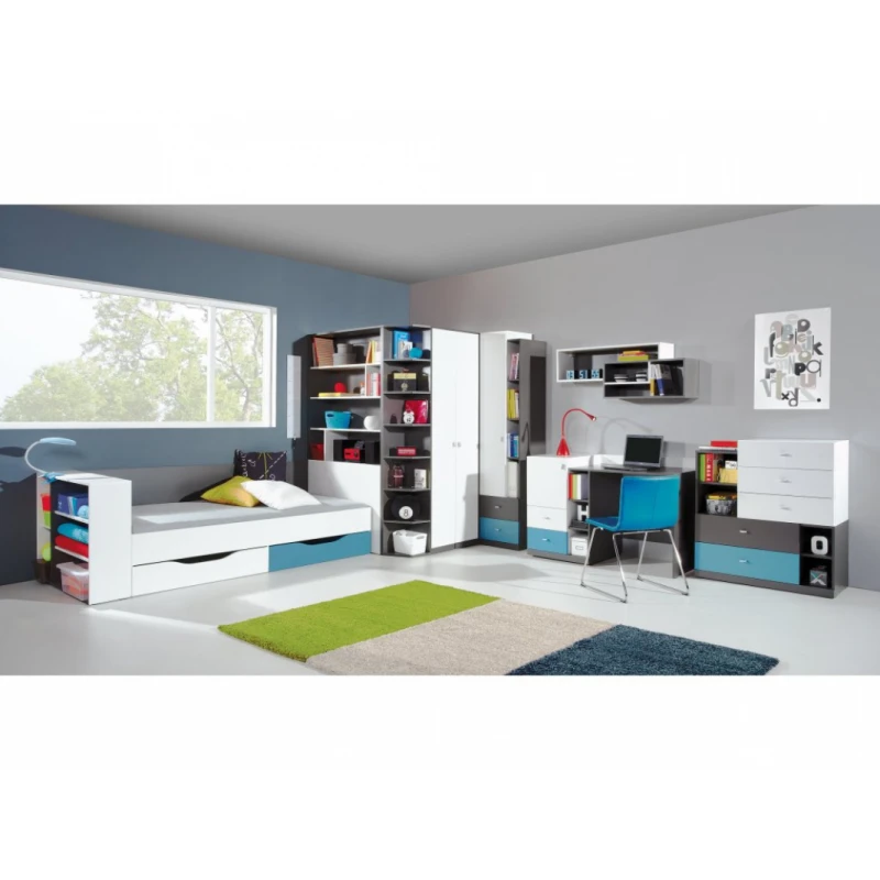 Meblar Detská izba TABLO A Farebné prevedenie: Grafit/enigma