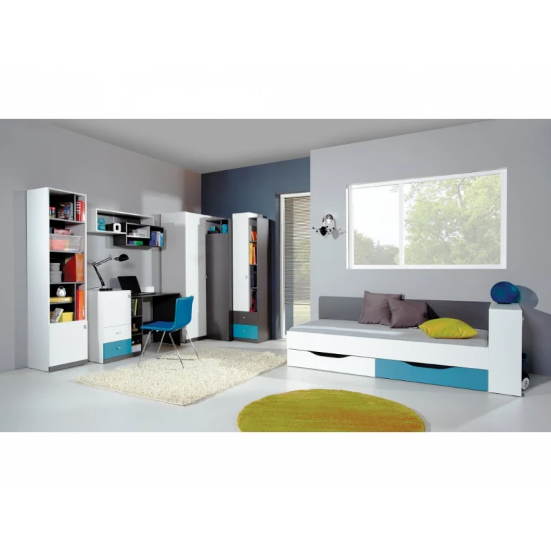 Meblar Detská izba TABLO C Farebné prevedenie: Grafit/enigma