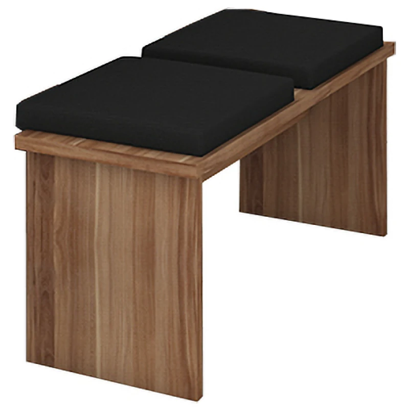 MEBLOCROSS Bond BON-05 taburetka slivka wallis / čierna ekokoža