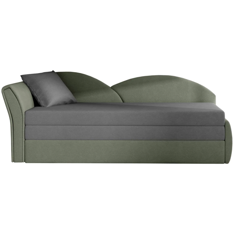 NABBI Arco L rozkladacia pohovka sivá