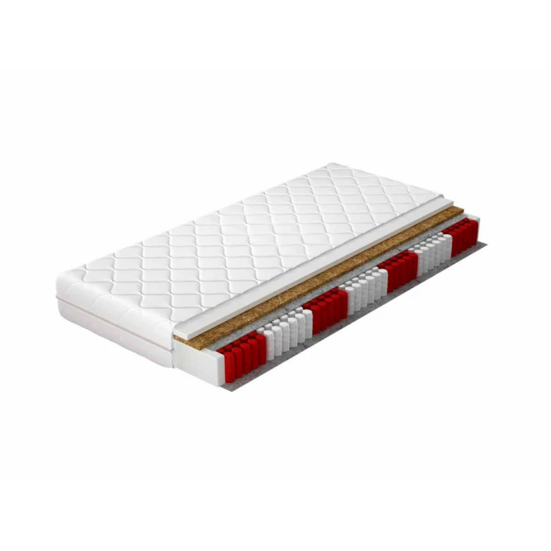 NABBI Ariela 80 taštičkový matrac pružiny / plsť / kokosová doska / PUR pena / látka