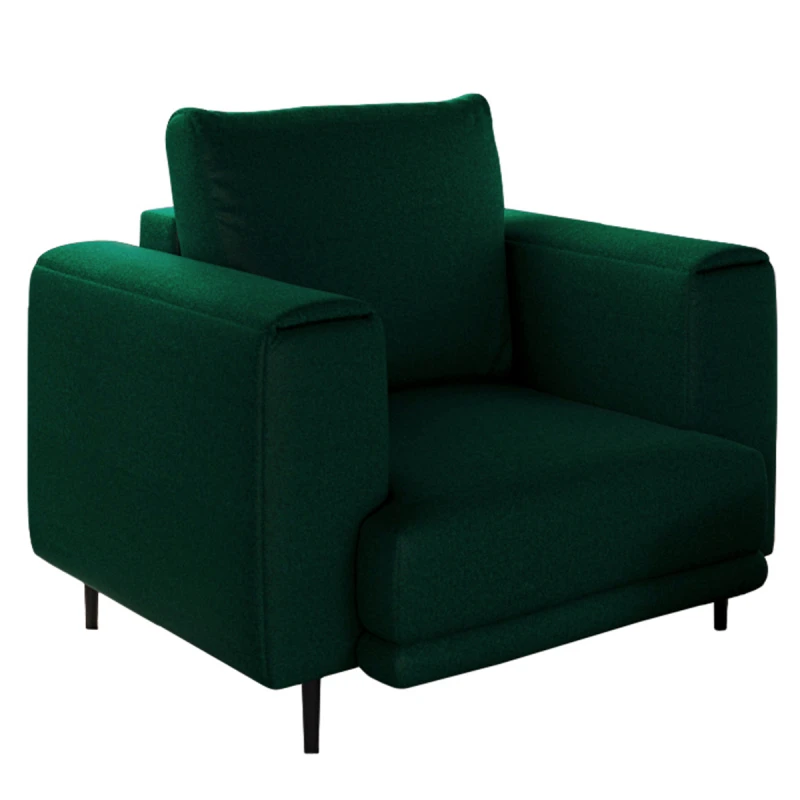 NABBI Dena 1F kreslo tmavozelená