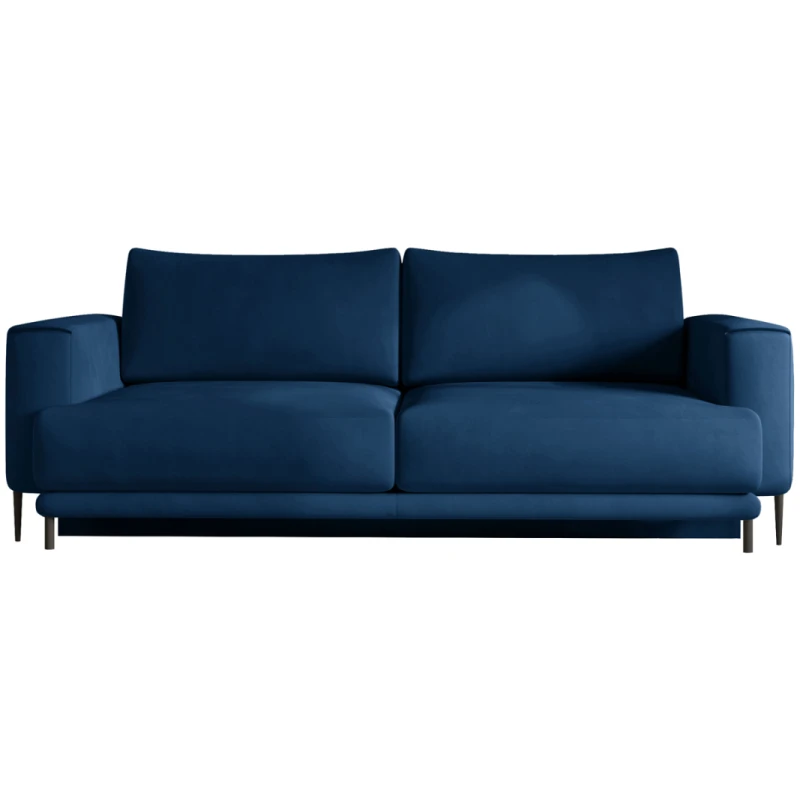 NABBI Dena rozkladacia pohovka s úložným priestorom tmavomodrá