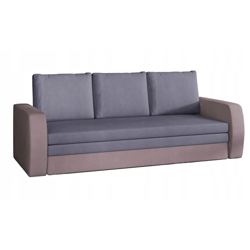 NABBI Isolda rozkladacia pohovka fialová / ružová