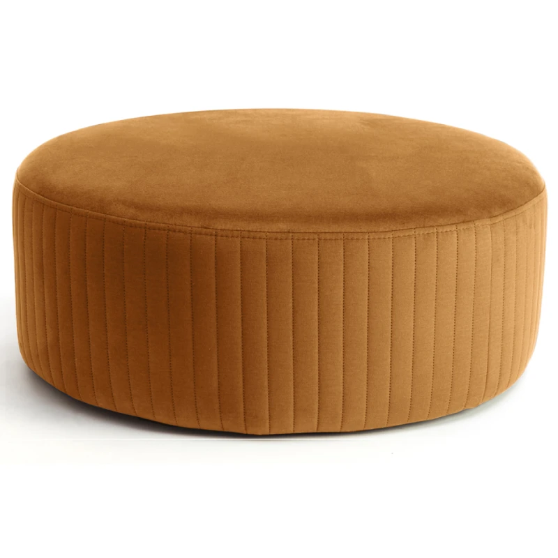 NABBI Leva okrúhla taburetka zlatá