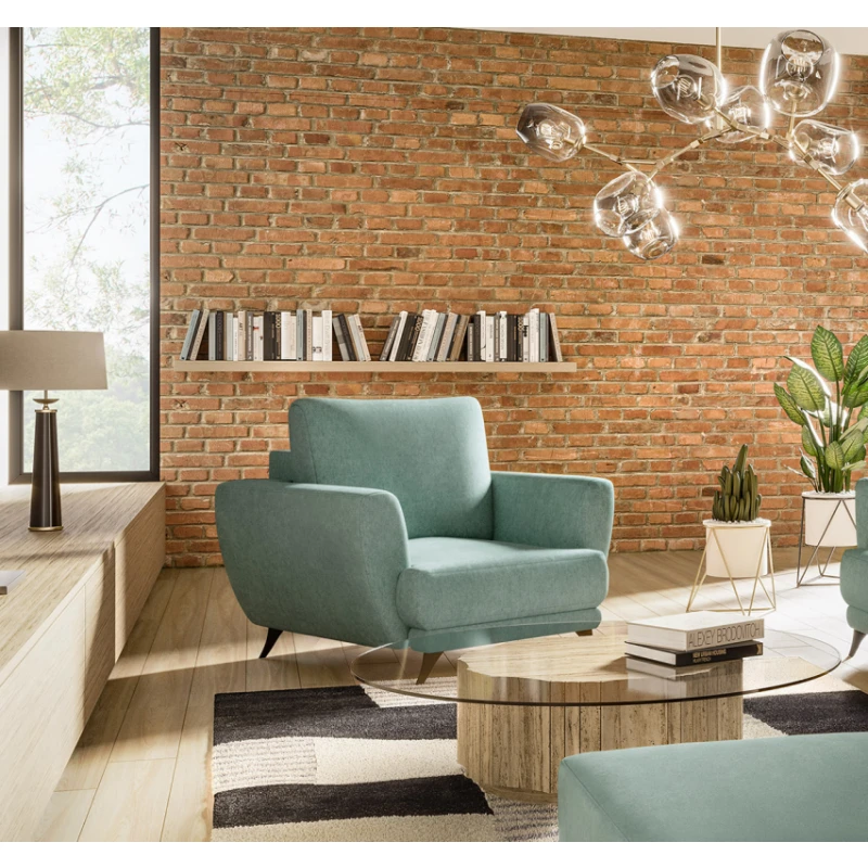 NABBI Meri 1F kreslo mentolová