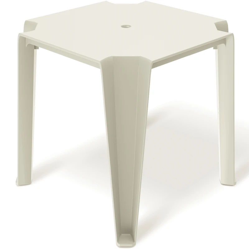 NABBI MLT3 plastový konferenčný stolík béžová