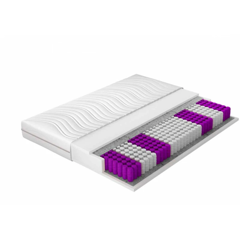 NABBI Pineta 180 obojstranný taštičkový matrac pružiny / plsť / PUR pena / látka