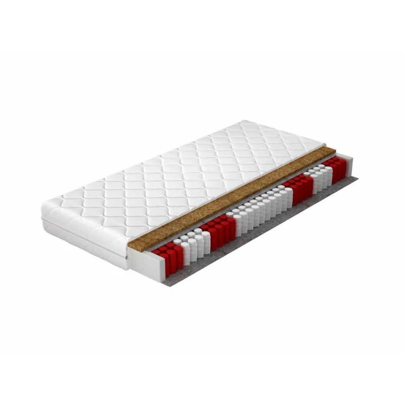 NABBI Pisa 80 taštičkový matrac pružiny / plsť / kokosová doska / látka