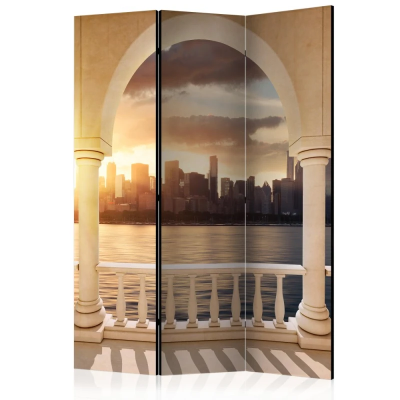 Paraván Dream about New York Dekorhome 135x172 cm (3-dielny)