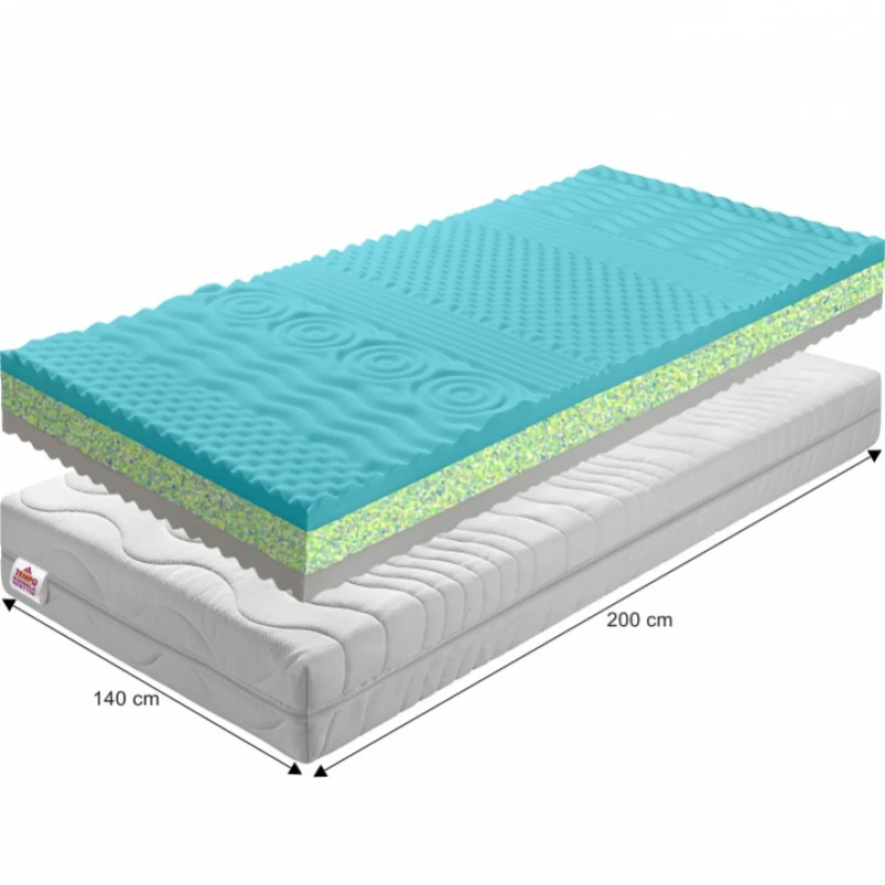 Penový matrac BE KATARÍNA 10 NEW Tempo Kondela 140x200 cm