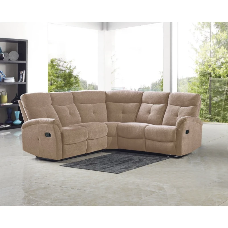 Polohovacia sedacia súprava LAHTI Halmar Béžová