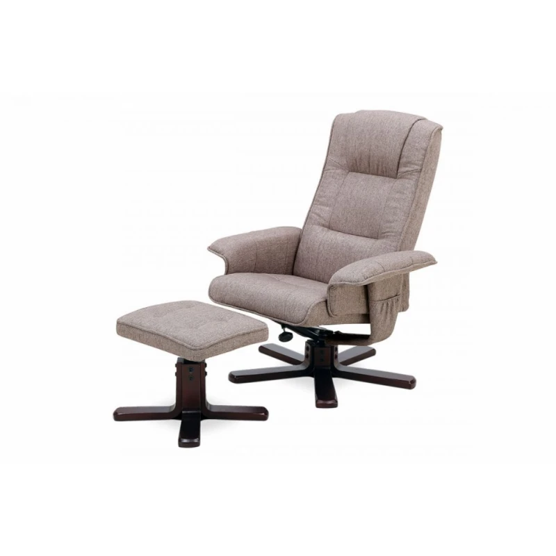 Polohovacie kreslo s podnožkou TV-5010 Autronic Cappuccino