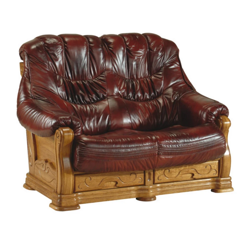 Pyka Kožená sedacia súprava KEVIN Prevedenie: 2-sed