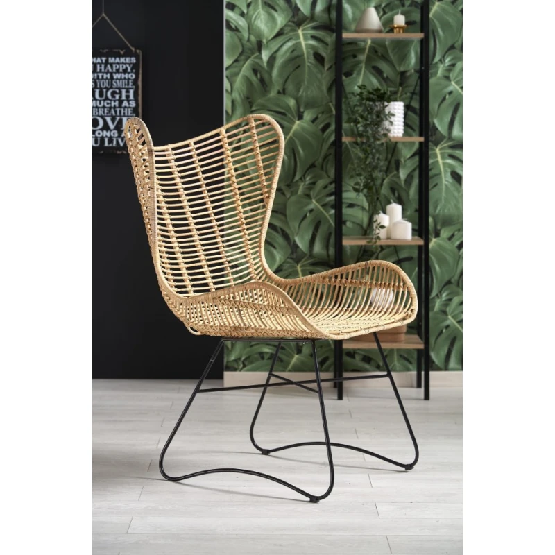 Ratanové kreslo INDIANA Halmar