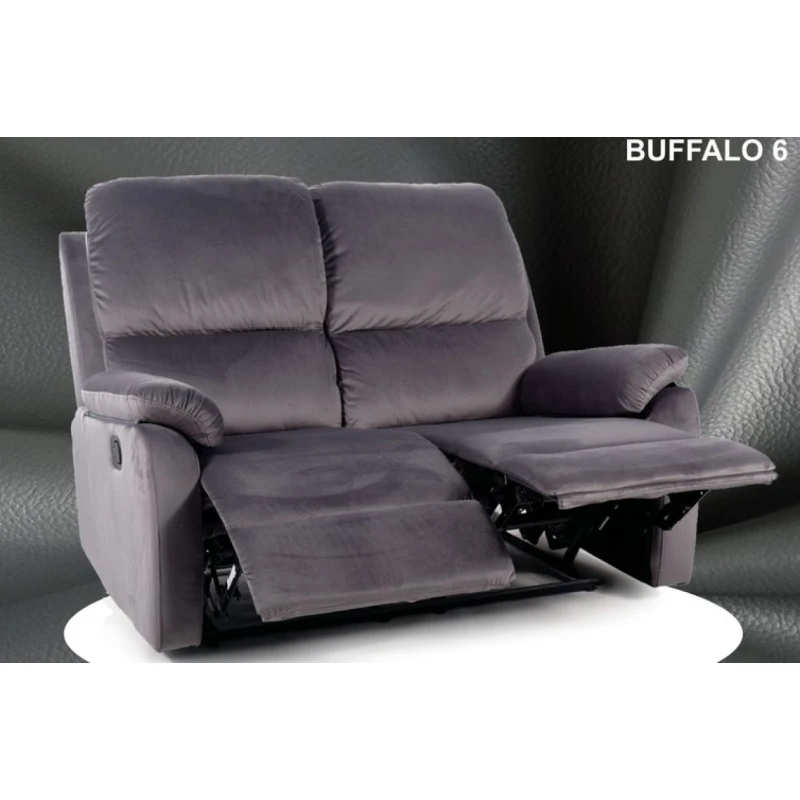 Relaxačná 2-miestna pohovka SPENCER Signal Tmavosivá