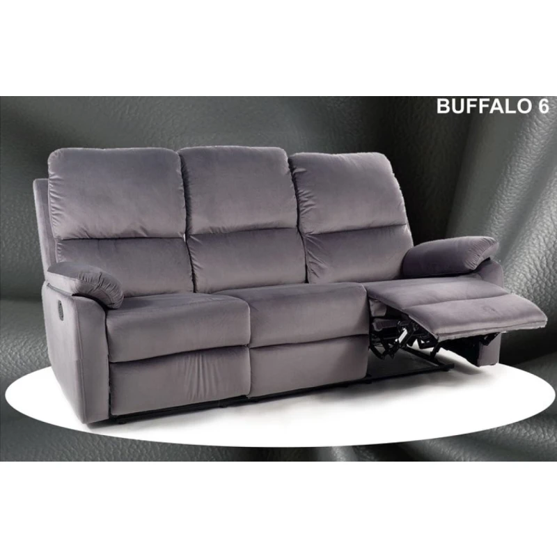 Relaxačná 2-miestna pohovka SPENCER Signal Tmavosivá