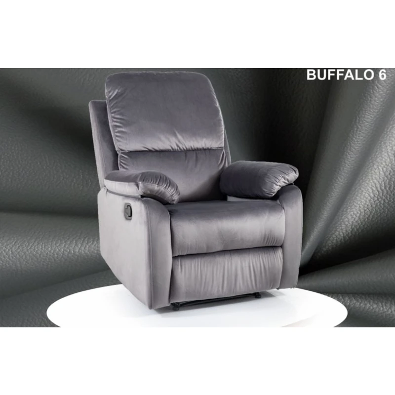 Relaxačné kreslo SPENCER Signal Tmavosivá