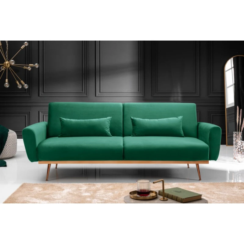 Rozkladacia pohovka BROTEÁS Dekorhome Smaragdová