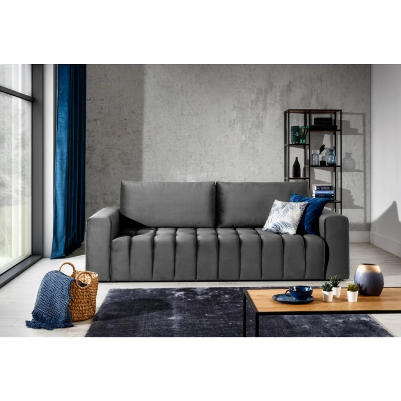 Rozkladacia pohovka LAZARO Eltap Nube 05 - tmavosivá