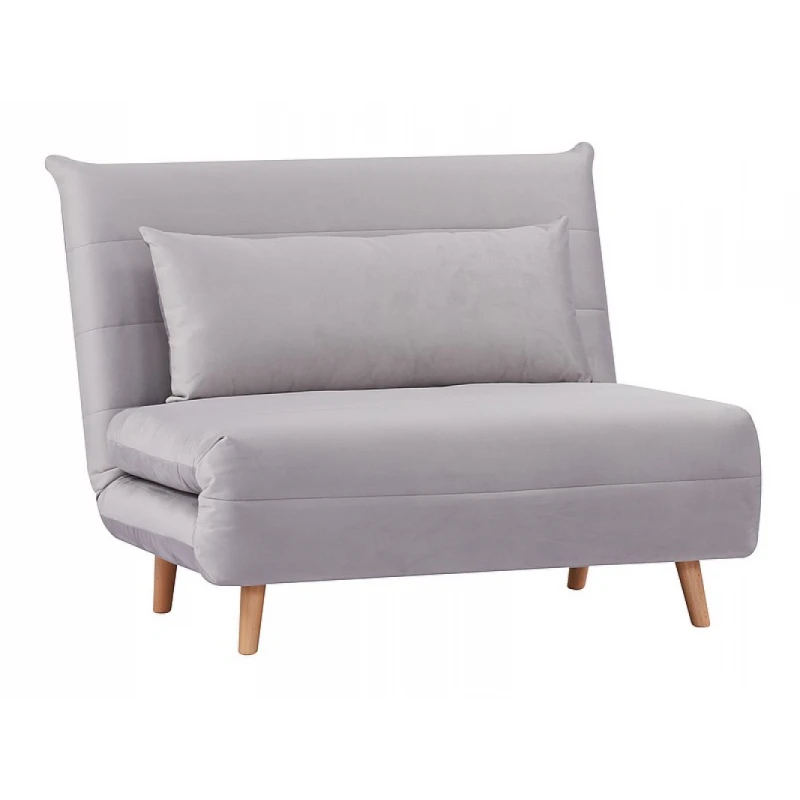 Rozkladacie kreslo SPIKE Signal Svetlosivá