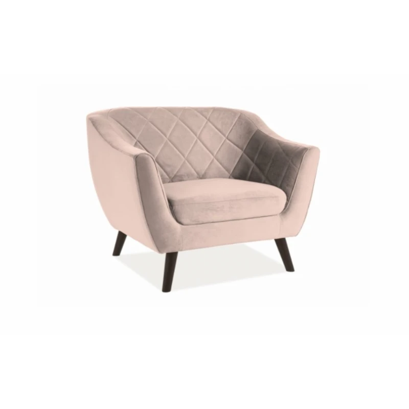 Signal Kreslo Molly Velvet 1 Farba: Bluvel 28 - béžová