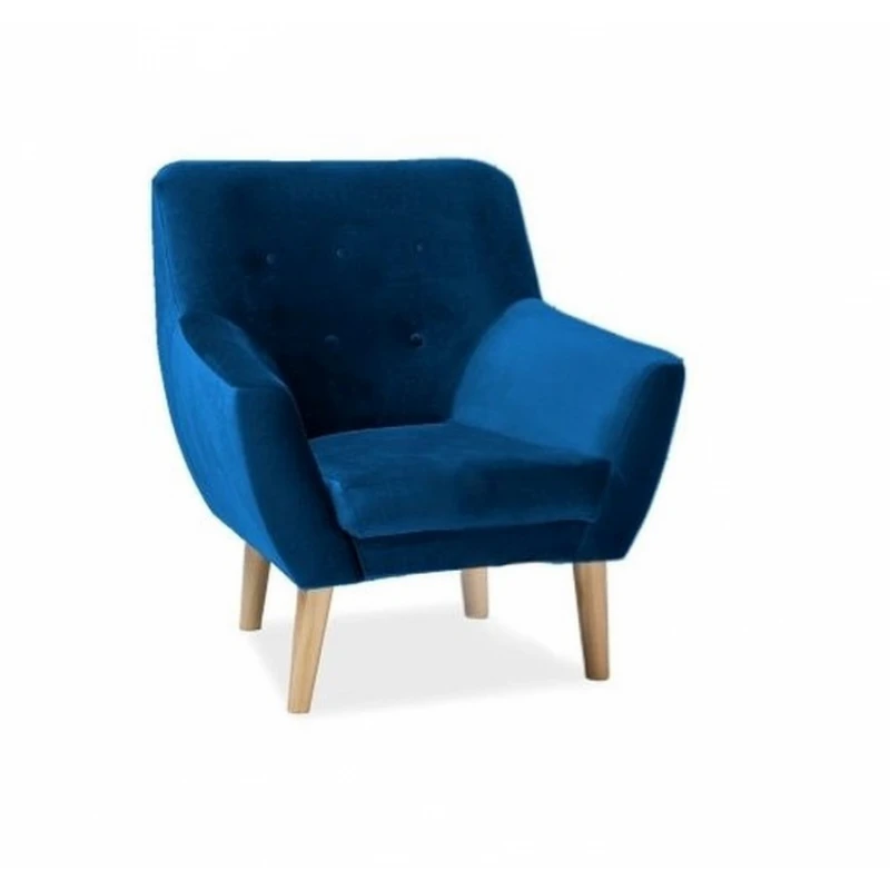 Signal Kreslo Nordic 1 FARBA: Bluvel 86