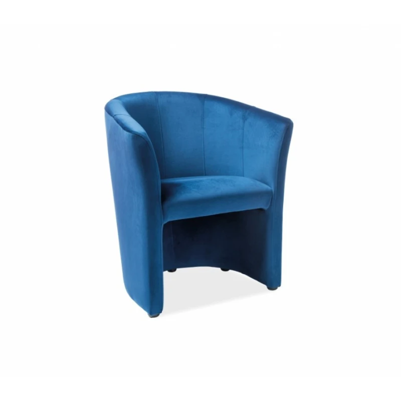 Signal Kreslo TM-1 Velvet Farba: Granátová / Bluvel 86