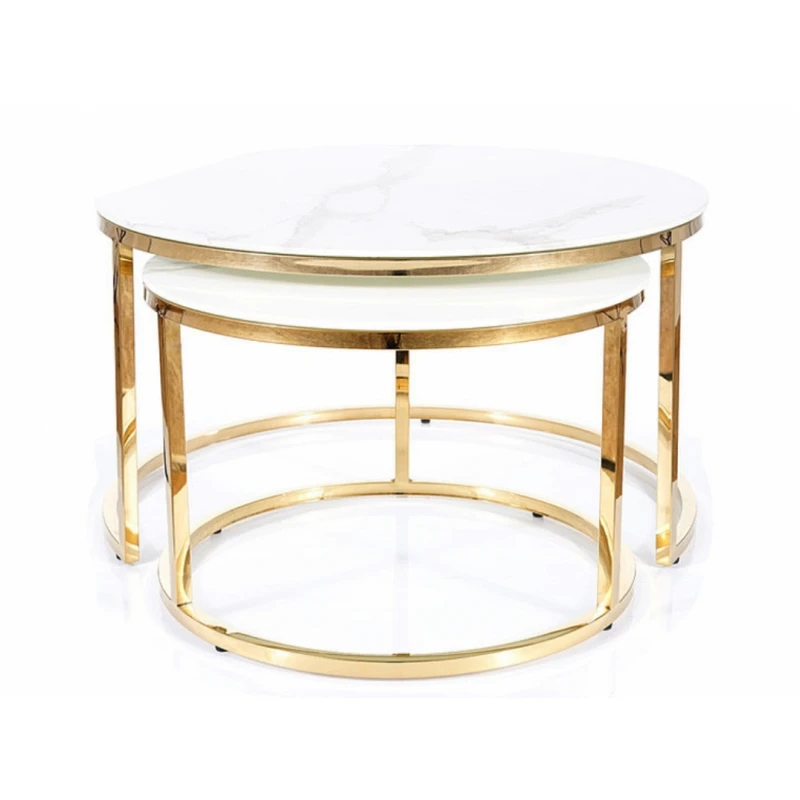 Signal Sada konferenčných stolíkov MUSE Farba: Biela